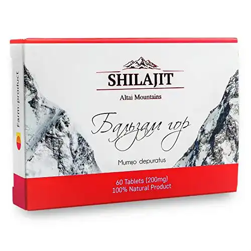 Mumijo aus Altai Bergbalsam 60 Kapseln – 100% Naturprodukt