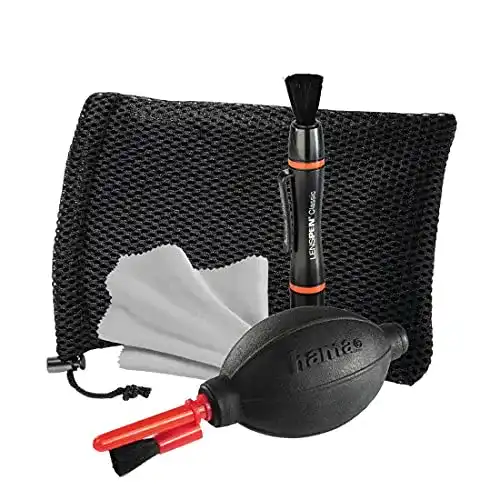 Kamera Reinigungsset Hama 4-teilig für Kameras und Optiken