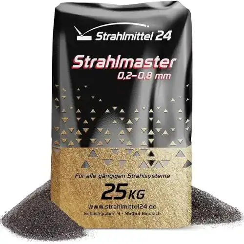 Strahlmittel Samore 25 kg Strahlmaster 0,2-0,8 mm