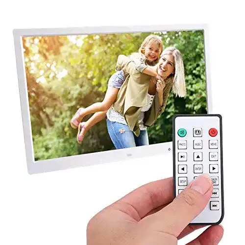 Digitaler Bilderrahmen 17 Zoll mit LED-Anzeige und Multimedia-Funktionen