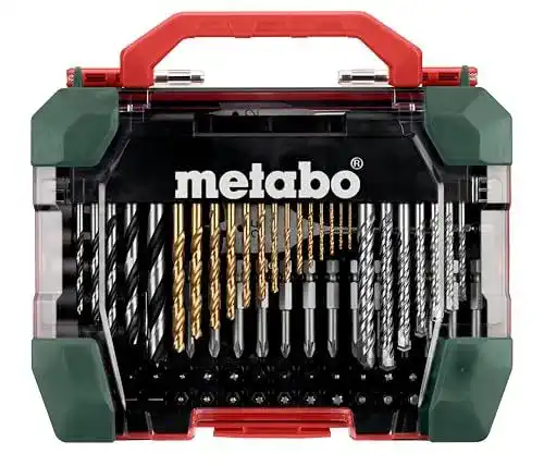Metabo Zubehör-Set SP, 86-teiliges Bohrer-Set für Heimwerker