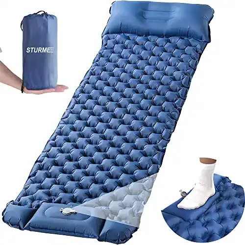 Selbstaufblasbare Isomatte STURME Camping Isomatte