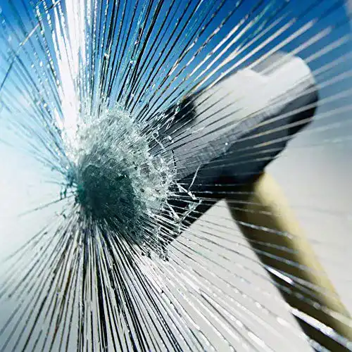 Einbruchschutzfolie Awkaqun für Glas Transparente Sicherheitsfolie