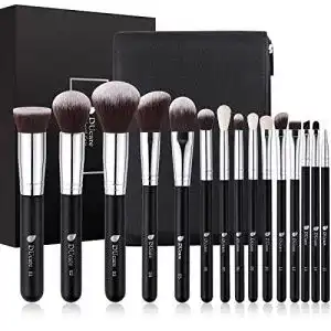 DUcare Make-up Pinselset mit 15 professionellen Pinseln