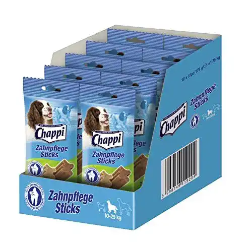 Dental-Sticks für Hunde von Chappi – Zahnpflege-Snacks für mittelgroße Hunde