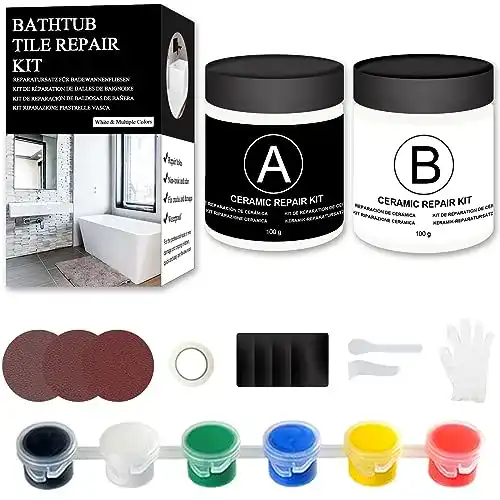 Badewannen Reparaturset 200g für Emaille und Porzellan