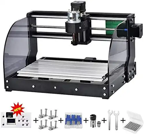 Vogvigo CNC 3018pro-M Mini-CNC-Maschine mit Lasergravur und Fräsfunktion