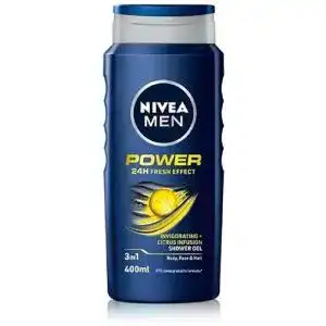 Nivea Men Power Fresh Duschgel für Männer (400 ml, 6 Stück)