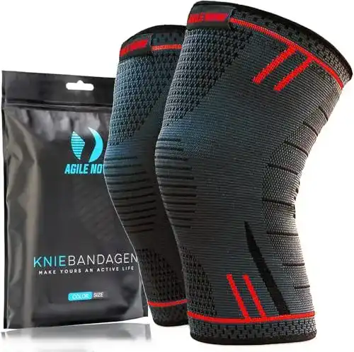 Kniebandage Sport Agile Now Kniebandage 2er Set Premium