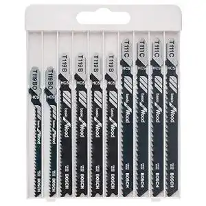 Stichsägeblätter für Holz von Bosch Professional im 10er Set