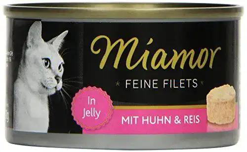 Miamor Katzenfutter Feine Filets Huhn und Reis 24 x 100g
