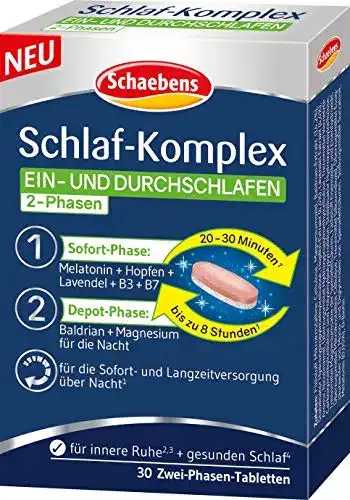 Schlafmittel Schaebens SchlafKomplex 33 g, 30 Stück