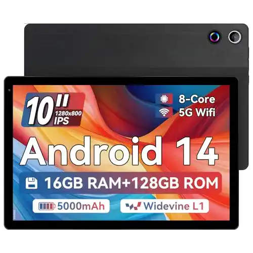 Tablet unter 100 Euro: Ainmel 10 Zoll Tablet (2025) mit Android 14