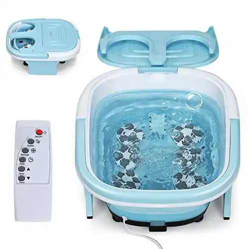 Fußbad Dreamade Elektronische Fußbadewanne Klappbar mit Multifunktion