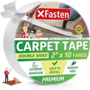 Doppelseitiges Teppichklebeband Xfasten für Teppiche und Hartholzböden
