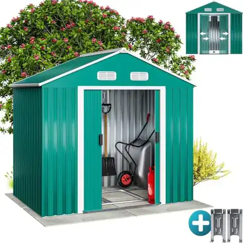 Gerätehaus aus Metall GARDEBRUK XL mit 1,8 m² Stauraum