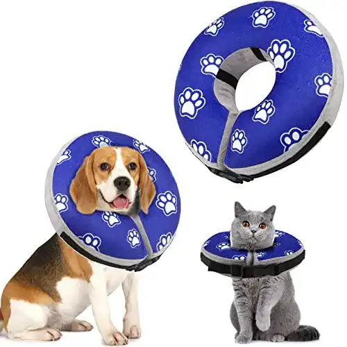 Aufblasbare Halskrause für Hunde und Katzen von FWLWTWSS