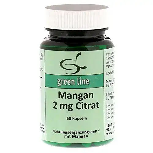 Mangan Glattol 2 mg Citrat 60 Tabletten
