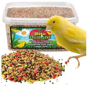 Kanarienfutter Bite & Delight 1,5kg mit Vitaminen und Mineralien