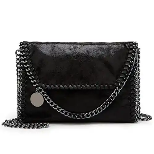 Clutch Valleycomfy Damen Handtaschen, elegante Schultertasche