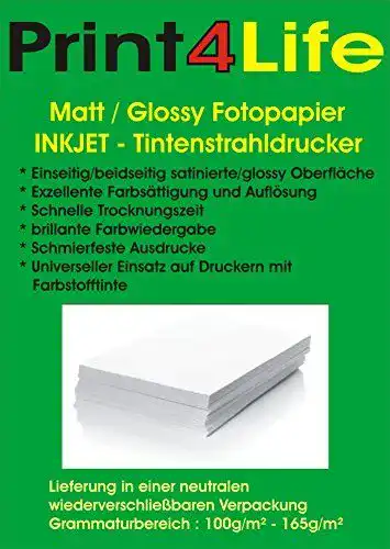 Fotopapier matt Trucol 1000 Blatt für hochwertige Druckergebnisse