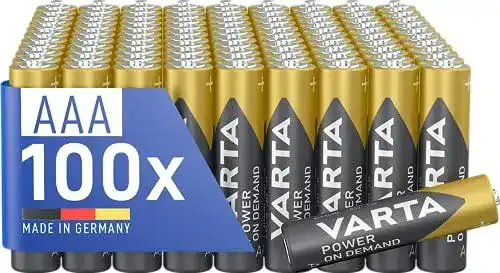 Varta AAA-Batterien 100 Stück für zuverlässige Energieversorgung