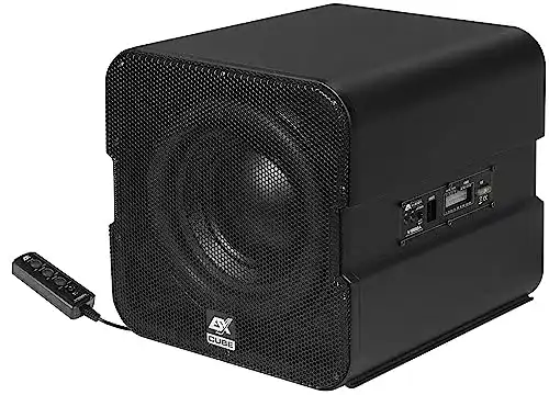 Aktiver Subwoofer Esx V1600A mit 20 cm (8 Zoll) Passivmembran