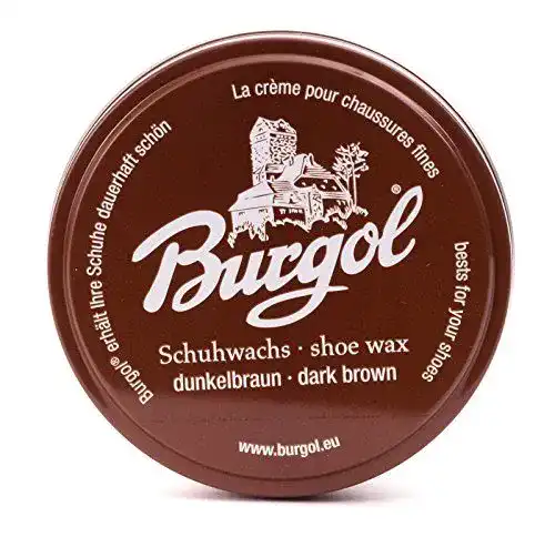 Burgol Schuhwachs 100 ml – Lederpflege und Schuhcreme Dunkelbraun