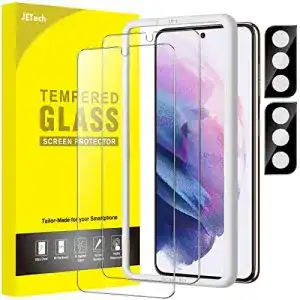 Jetech Panzerglas Schutzfolie für Samsung Galaxy S21