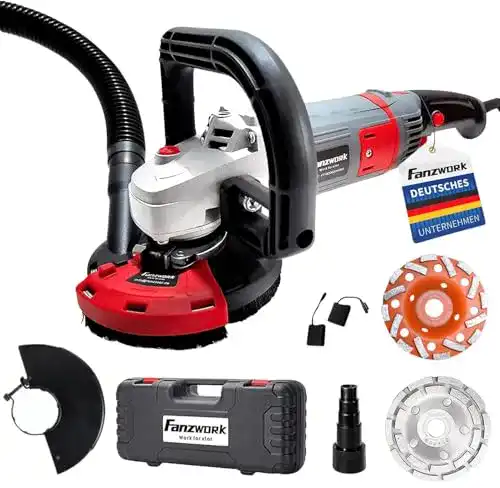 Betonfräse Fanztool Fanzwork Betonschleifer Set