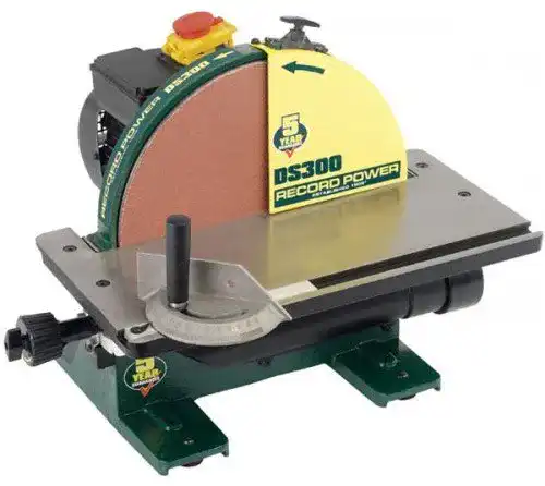 Tellerschleifer Record Power Premium DS300 mit 305 mm Scheibe