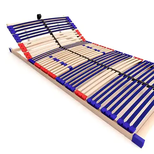 Lattenrost 80×200 cm aus Buchenholz mit 7 Zonen
