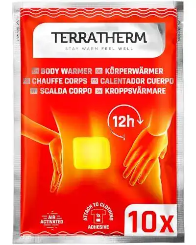 Terratherm Wärmepflaster für Rücken, Nacken und Schulter 10 Stück