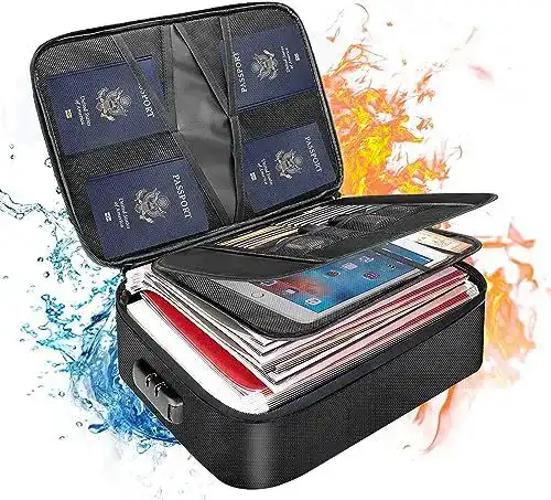 Feuerfeste Geldkassette DocSafe – Dokumentenbox 36x27x10cm