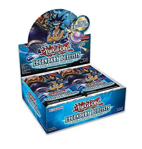 Yugioh Display Yu-Gi-Oh! Trading Card Game Legendary Duelists Duels from the Deep