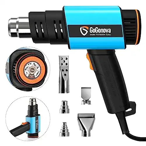 Heißluftpistole GoGonova 2000W mit Temperaturregelung 50℃-650℃
