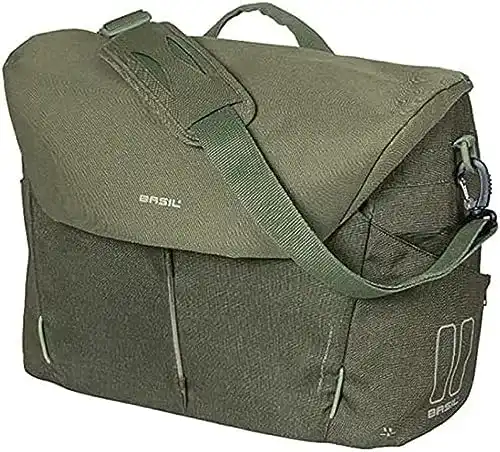Basil B-Safe Nordlicht Commutertasche in Grün 41 x 14 x 32 cm