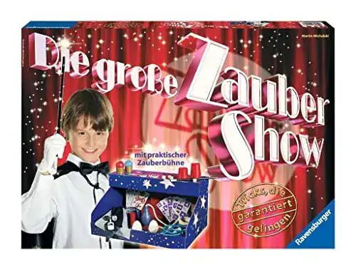 Ravensburger 21940 Zauberkasten – Die große Zaubershow für Kinder