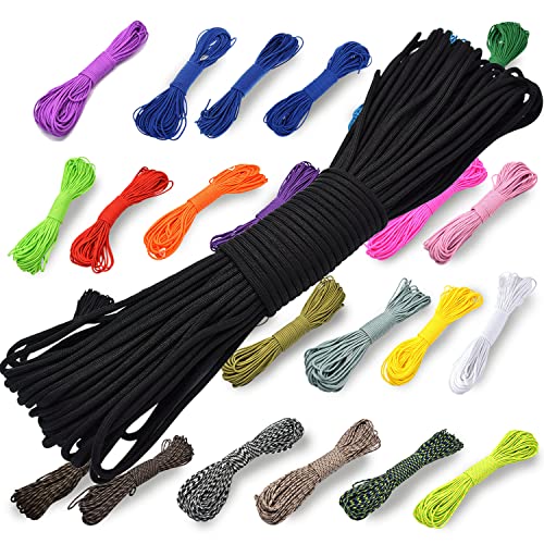 Paracord 550-100 ft (30 m) reißfeste Survival Fallschirmschnur