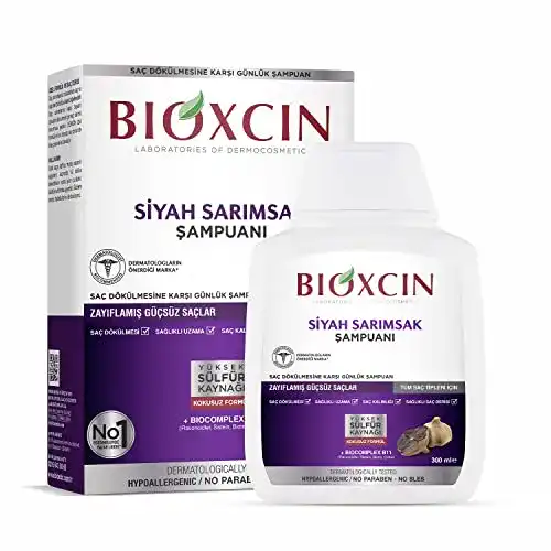 Bioxcin Knoblauch Shampoo mit schwarzem Knoblauch 300 ml
