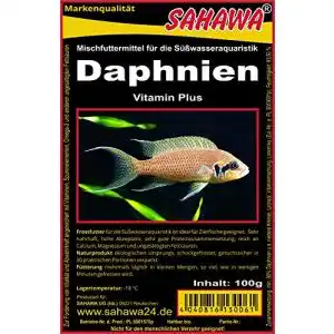 Frostfutter Sahawa Daphnien Wasserflöhe 5 x 100g Blister für Fische
