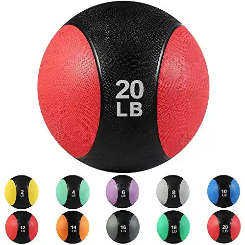 Medizinball Arteesol mit Griff 3kg bis 12kg