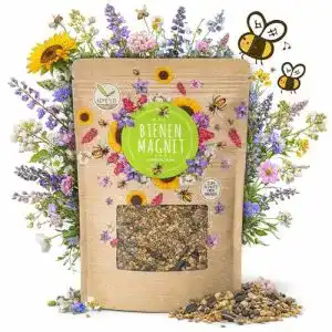 Blumenwiese Samen HappySeed 100g für Bienen und Schmetterlinge
