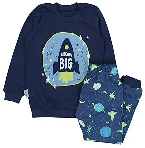 TupTam Jungen Pyjama Set – Kinder Schlafanzug für Jungen