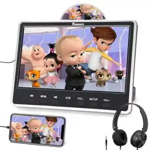 Tragbarer DVD-Player NAVISKAUTO 12,5 Zoll für das Auto