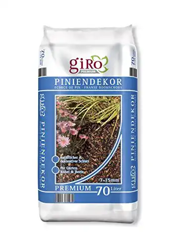 Pinienrindenmulch Giro 70 Liter für Garten und Landschaftsbau