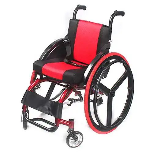 Aktivrollstuhl YZJJ aus Aluminium, tragbar und klappbar