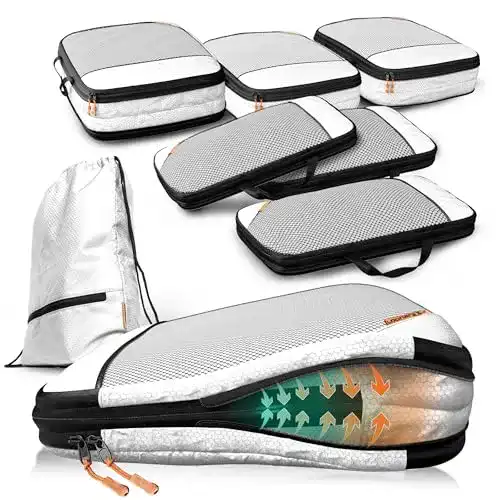 Packwürfel Loonara Travel Compression Packing Cubes Set