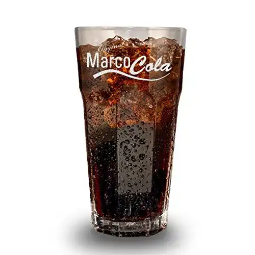 Cola Glas Polar Effekt Longdrinkglas mit Gravur 480 ml