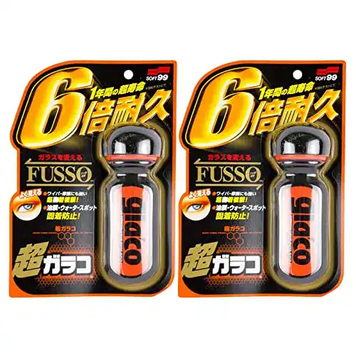 Scheibenversiegelung Soft99 2X Ultra Glaco wasserabweisend